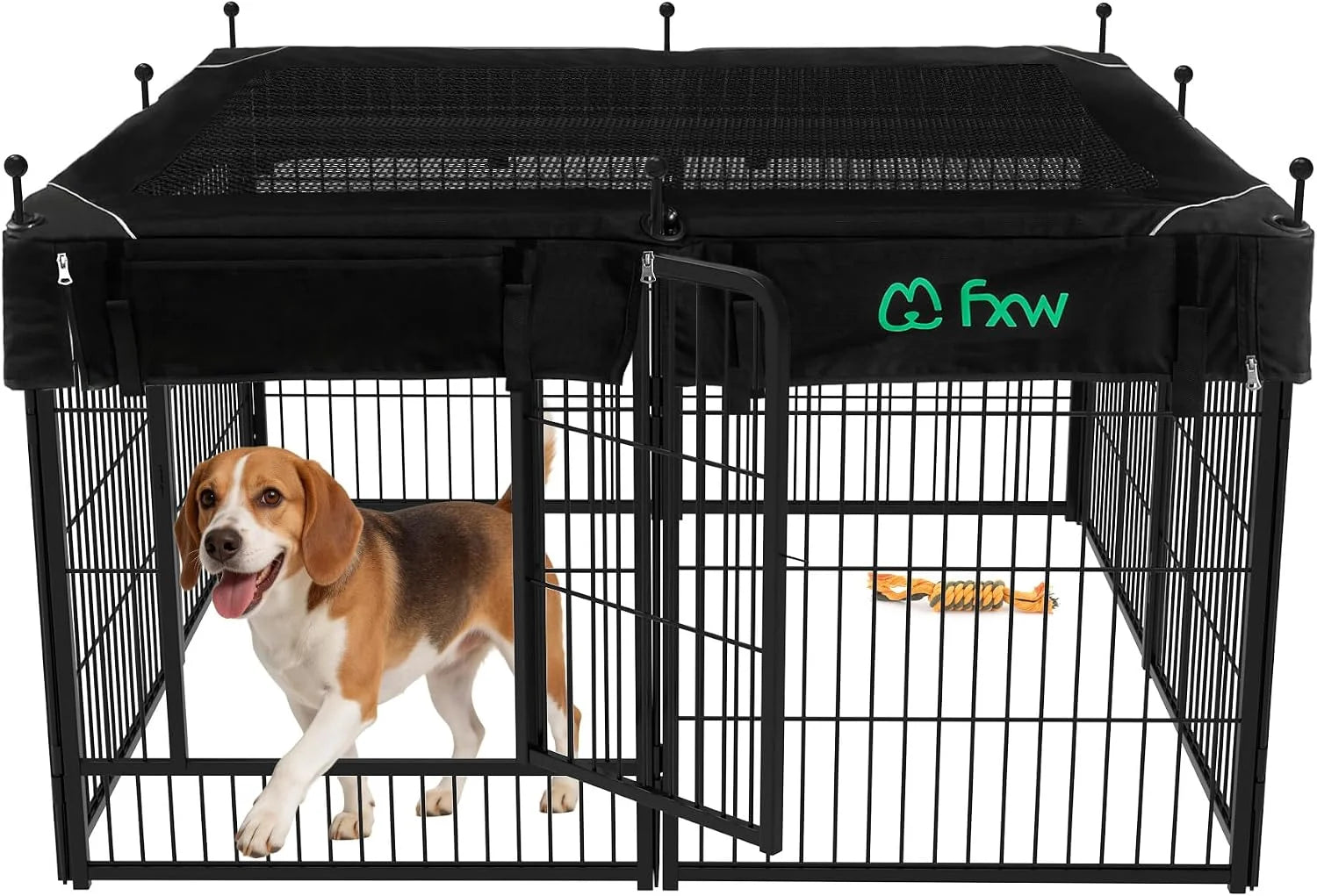 Discount Rollick Dog Playpen, Indoor, 24 H, 8 Panels - Image 26