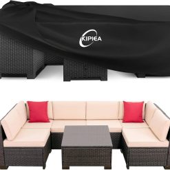 Alternative view of Discount Patio Furniture Covers Waterproof Winter, Heavy-Duty Outdoor Furniture Set Covers for Table Chairs, Anti-UV
