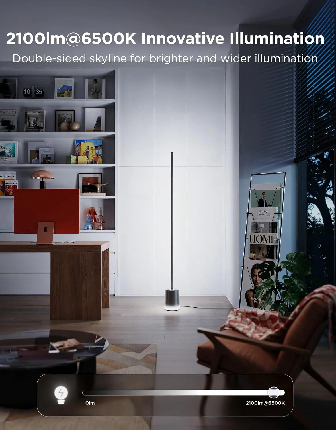 Discount Floor Lamp 3 with Luminblend+ Technology, 2100lm, 1000K-10000K Modern Floor Lamp for Living Room - Image 5