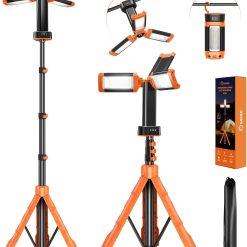 Alternative view of Discount Portable Camping Light with Stand 12000mAh 73.2 Rechargeable Work Light 3200 Lumen Camp Lanterns with Bag
