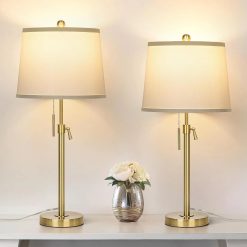 Discount Lamps Set of 2, 3-Color Temperature, Bulb Included