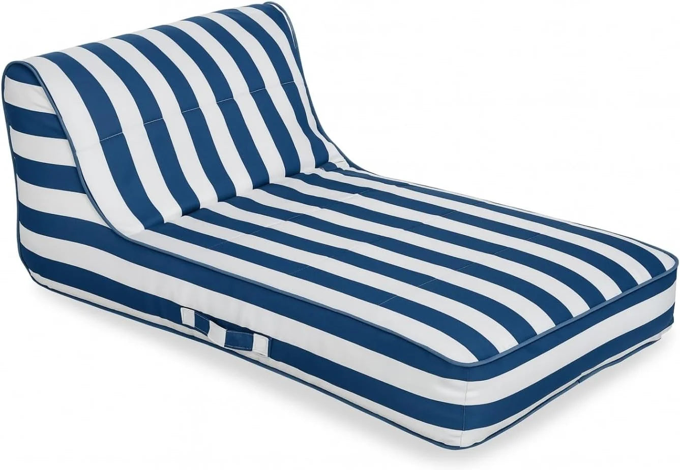 Discount Stylish Pool Float Lounger Recliner, Large Floating Chair & Backrest, Heavy Duty Lake