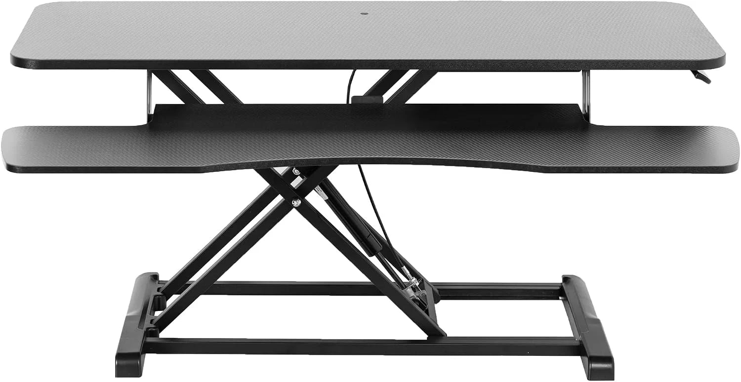 Discount 32 inch Desk Converter, K Series, Height Adjustable Sit to Stand Riser, DESK-V000K - Image 5