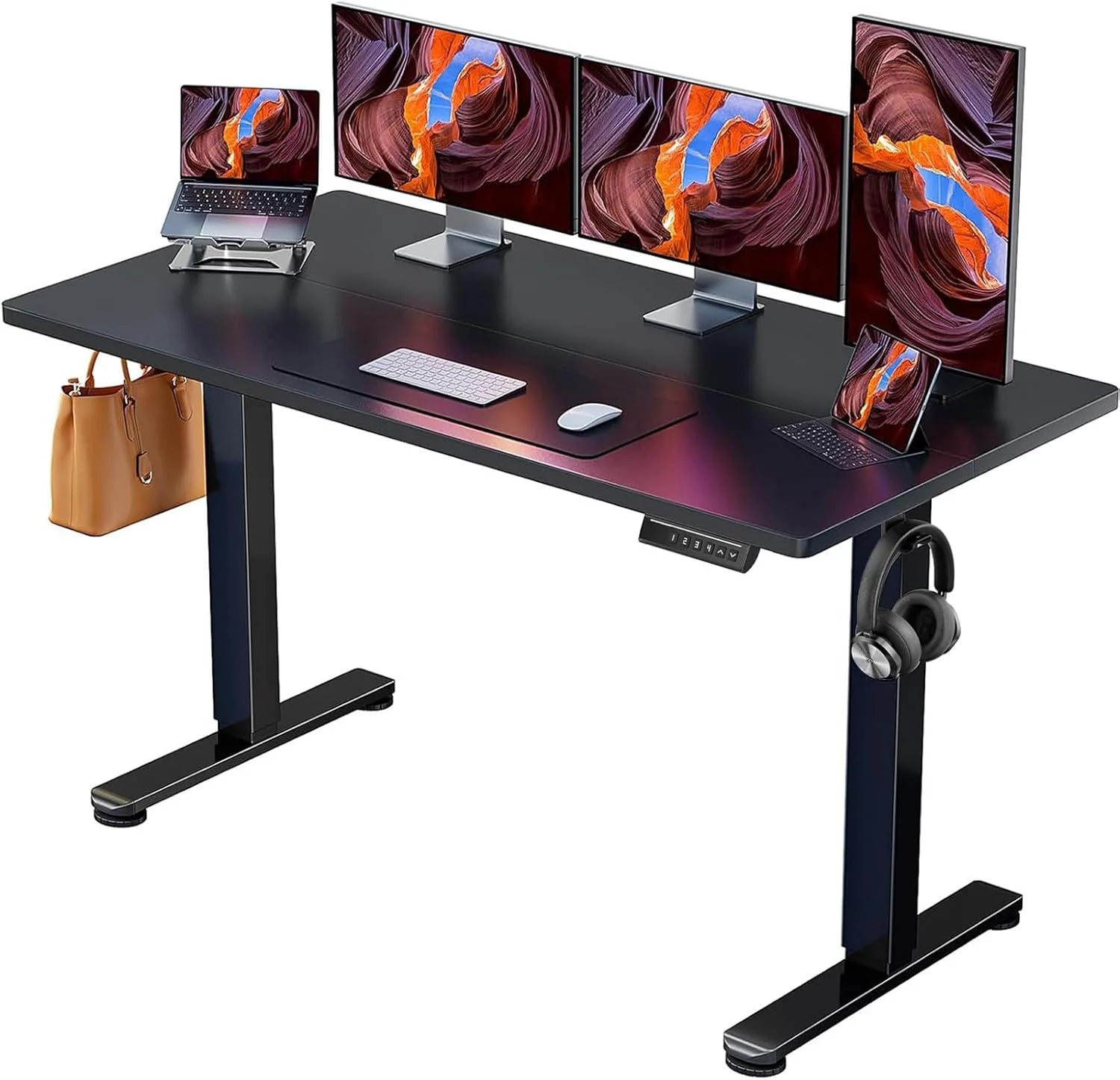 Discount Height Adjustable Electric Standing Desk, 48 x 24 Inches Sit Stand up Desk - Image 32