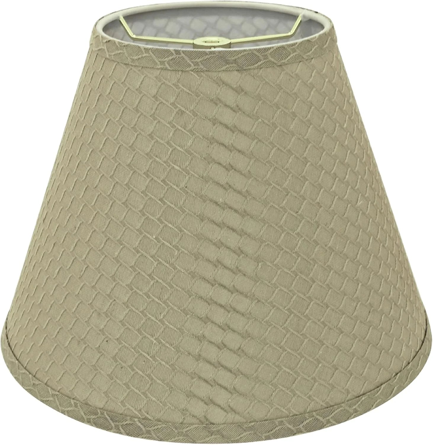 Discount Creative 32622 Transitional Empire Shape Spider Construction Lamp Shade in Cider Brown - Image 4