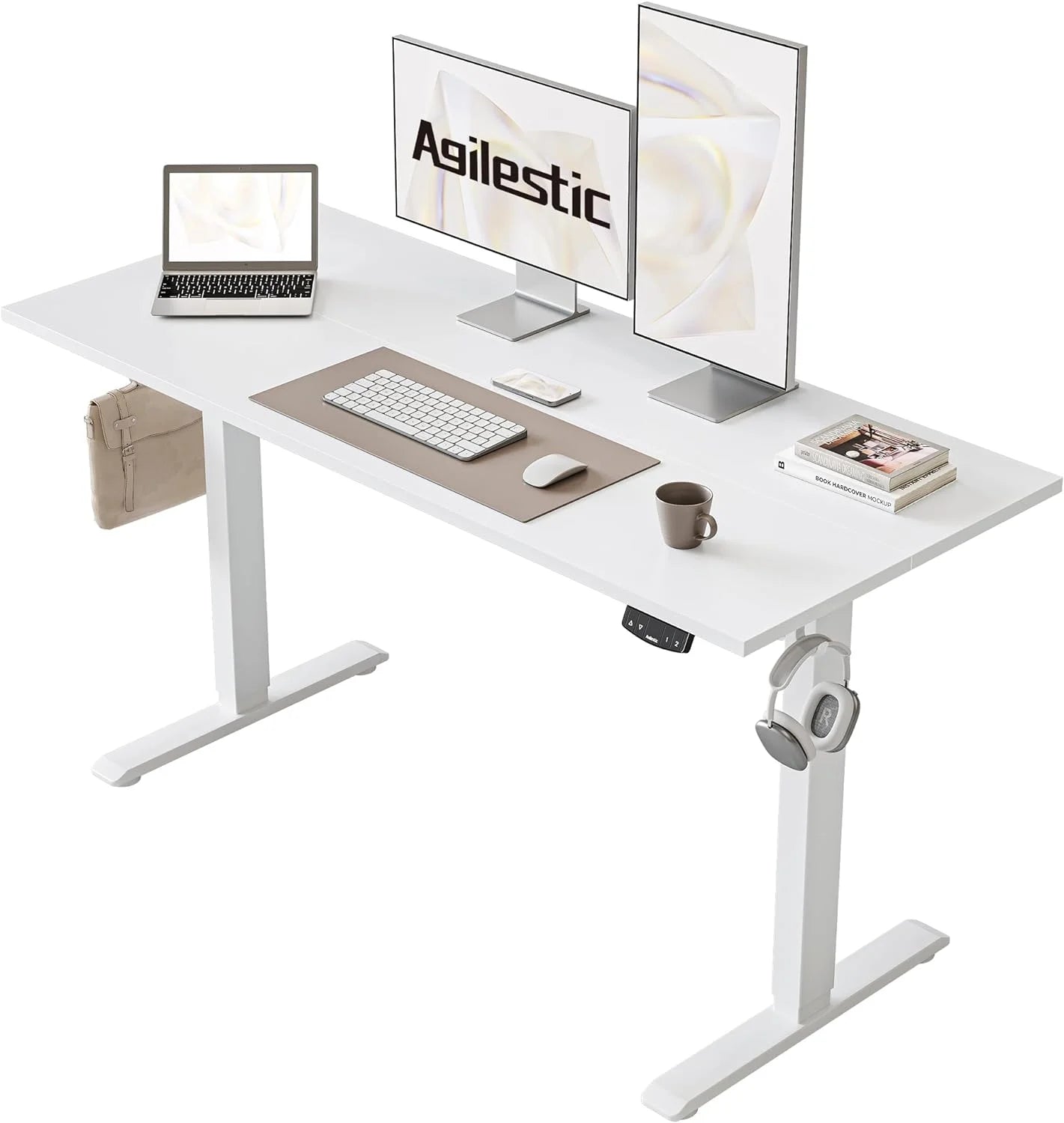 Discount Electric Standing Desk, 48 x 24 Inches Height Adjustable Desk - Image 26