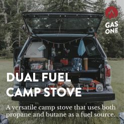 Alternative view of Discount 15, 000 BTU Propane or Butane Stove Dual Fuel Stove Portable Camping Stove