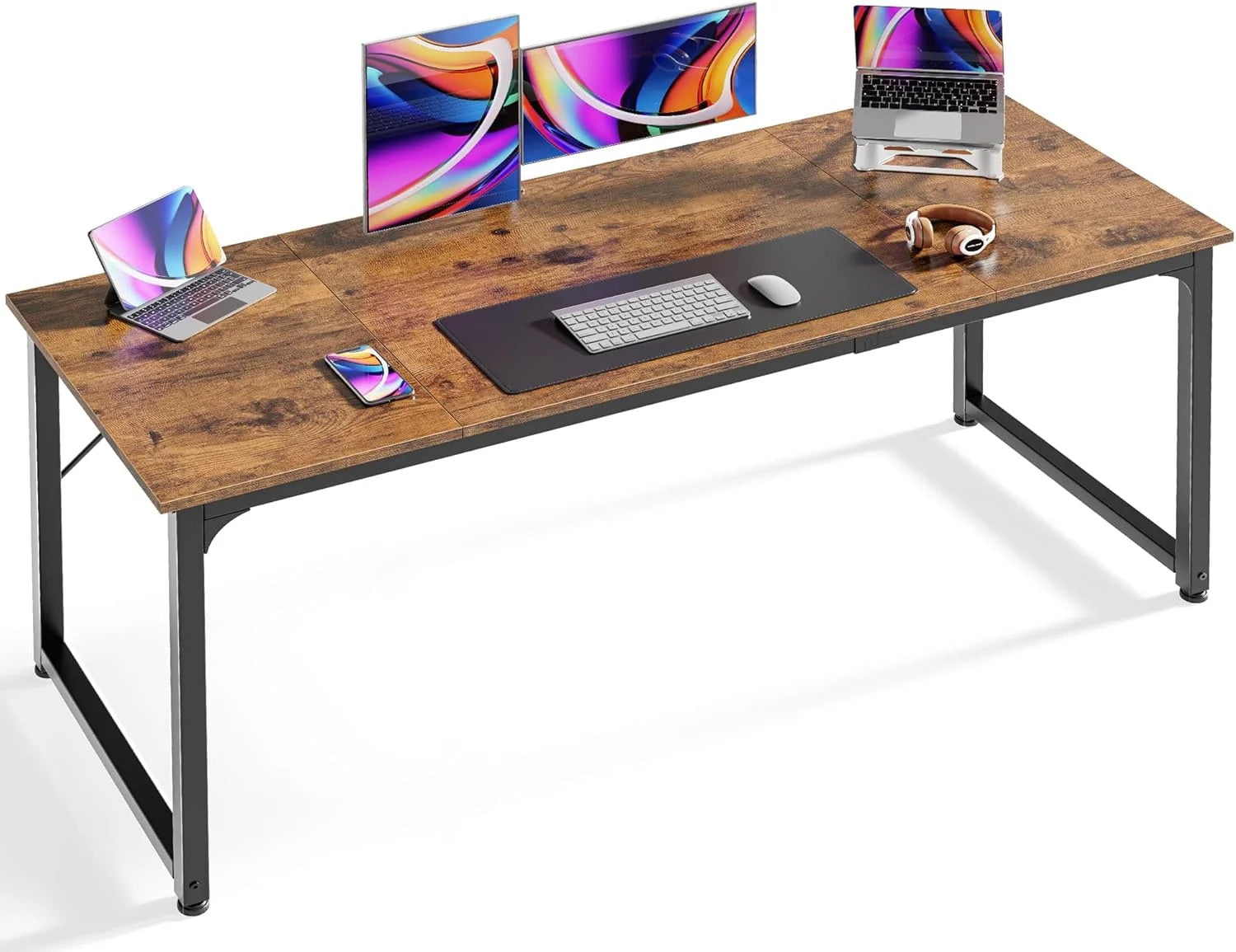 Discount Computer Desk, 55 Inch Home Office Desk - Image 13