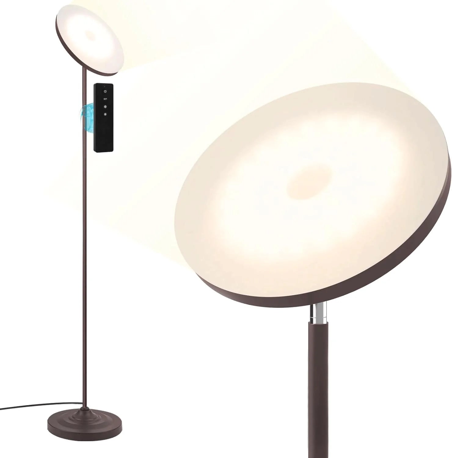 Discount Upgraded Floor Lamp, Remote Control, 2600LM
