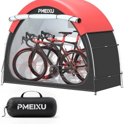 Alternative view of Discount Bike Tent with Rain Cover, Portable Storage Shed for 2-3 Bikes