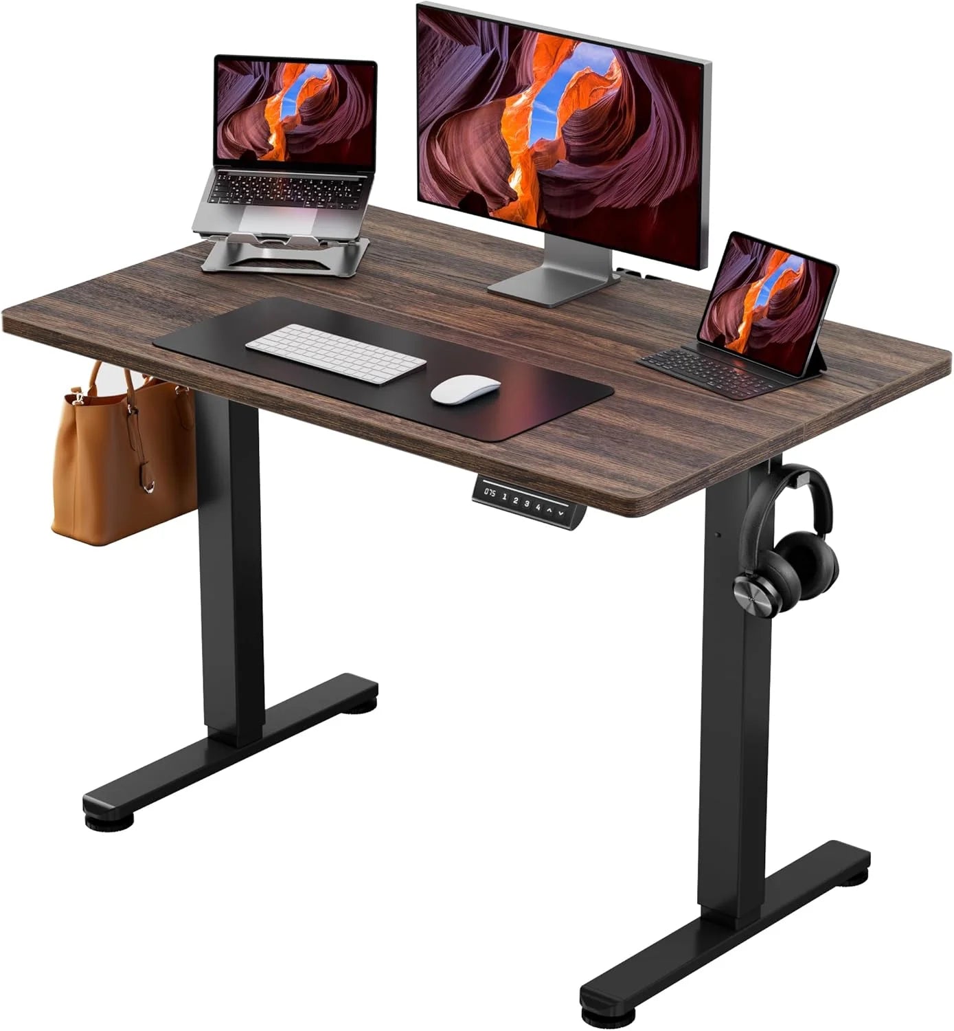 Discount Height Adjustable Electric Standing Desk, 48 x 24 Inches Sit Stand up Desk - Image 20