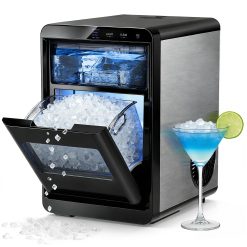 Alternative view of Discount Ice Maker Machine, 8 Ice Cubes in 6 mins, 26lb/Day Ice with 2 Sizes- Portable Mini