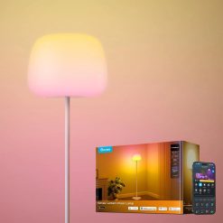 Discount Lantern Floor Lamp, 1400lm, Modern Floor Lamp for Living Room