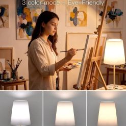 Alternative view of Discount Addtam Bedroom Table Lamp, Dimmable