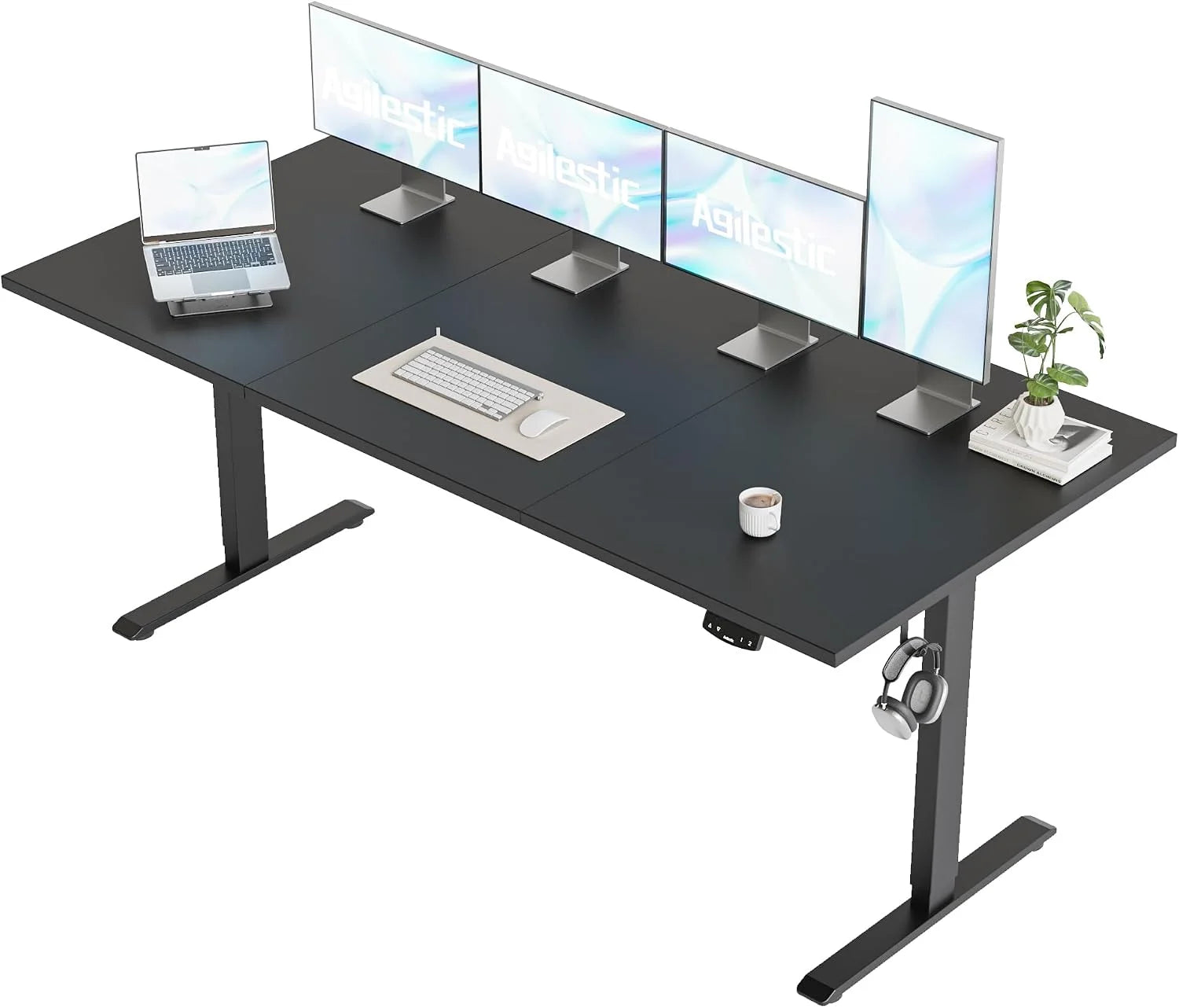 Discount Electric Standing Desk, 48 x 24 Inches Height Adjustable Desk - Image 17