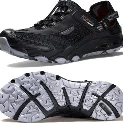 Alternative view of Discount HUMTTO Men's Amphibious Water Shoes " Hiking Sandals for Men Outdoor Water Sandal Closed Toe Non-Slip River Shoes Summer Quick Drying Aqua