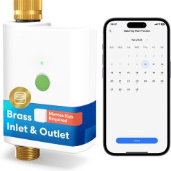 Discount WiFi Water Timer for Garden Hose, Smart Hose Timer with Brass Inlet & Outet