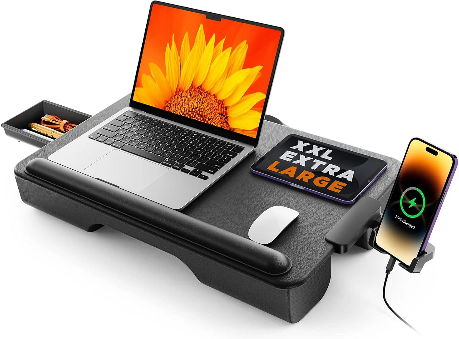 Discount Laptop Lap Desk, Portable Laptop Desk for Bed, Fits Up to 17 Laptops & MacBook - Image 4