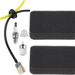 Discount 150BT Air Filter Fuel Line Kit for Husqvarna 150BT 350BT 560BTS 150BF 350BF 560BFS Backpack Blower Parts 150 BT Spark Plug Fuel Filter