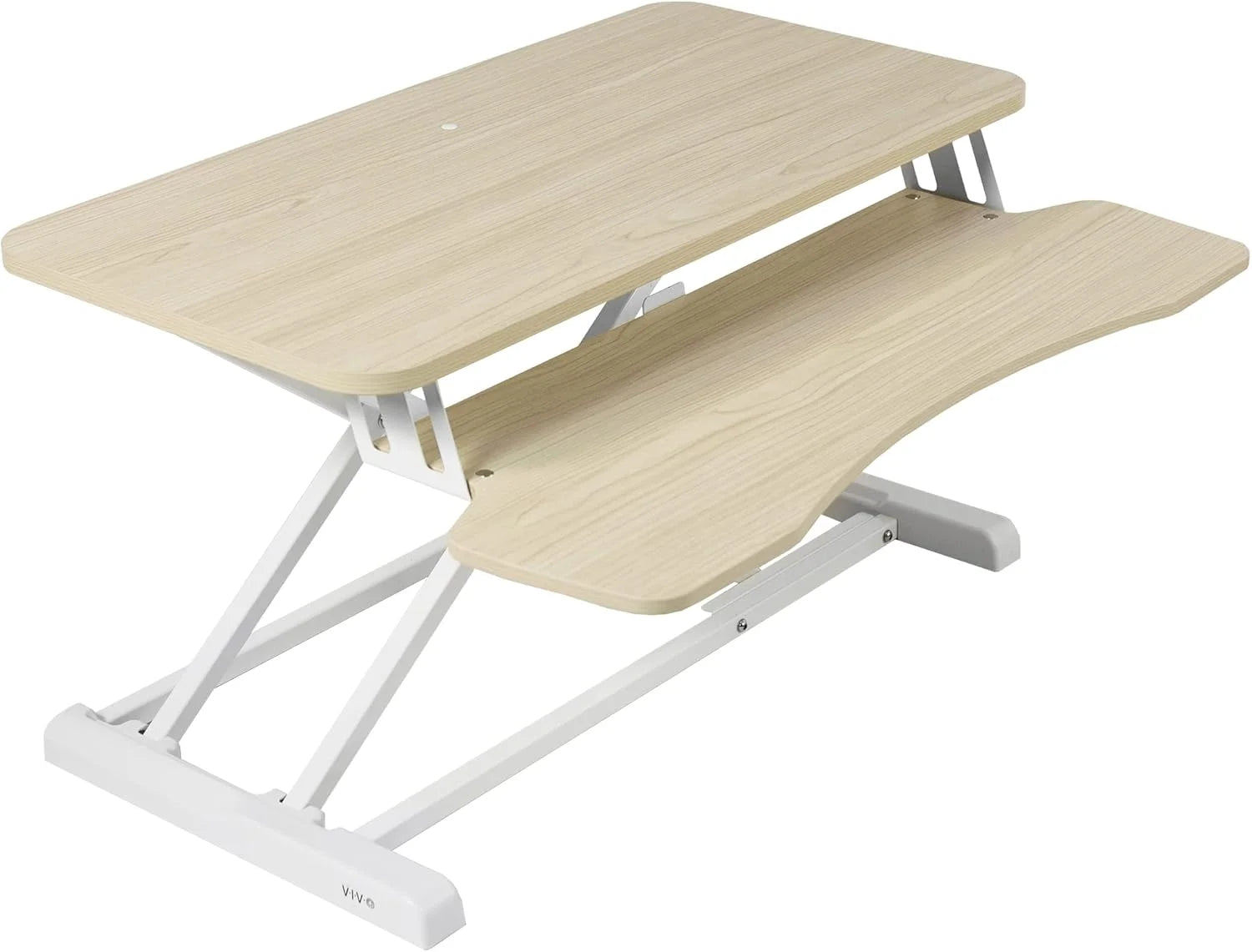 Discount 32 inch Desk Converter, K Series, Height Adjustable Sit to Stand Riser, DESK-V000K - Image 30