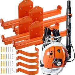 Discount Backpack Blower Rack with Tube Hook, 1 Pack Backpack Blower Wall Mount