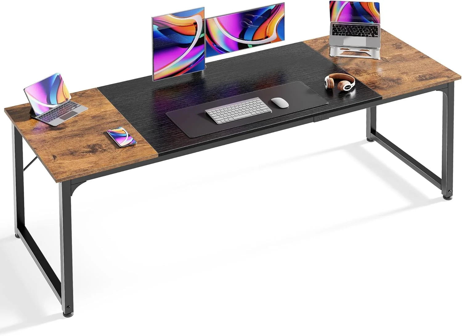 Discount Computer Desk, 55 Inch Home Office Desk - Image 19