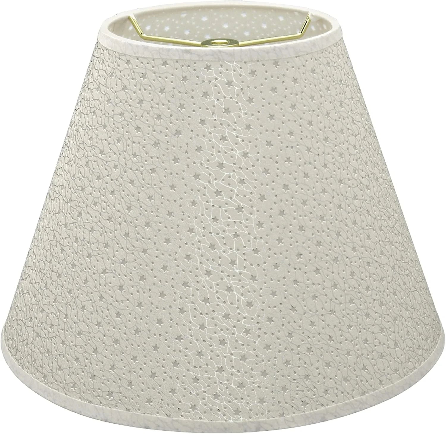 Discount Creative 32622 Transitional Empire Shape Spider Construction Lamp Shade in Cider Brown - Image 6