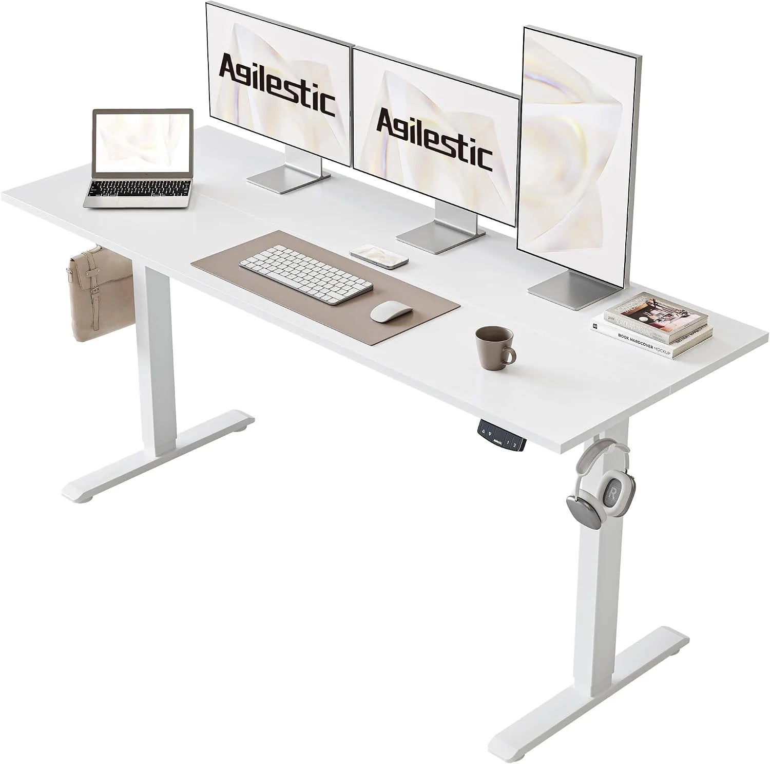 Discount Electric Standing Desk, 48 x 24 Inches Height Adjustable Desk - Image 27