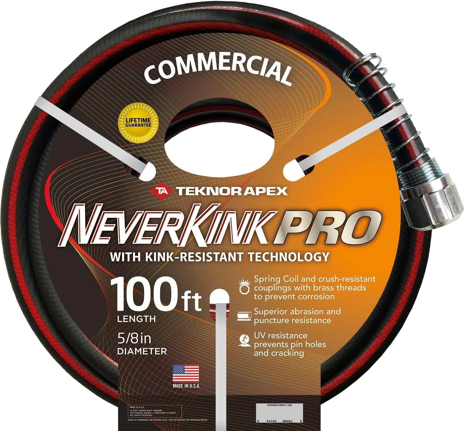 Discount 4001-100 Garden Hose, 5/8 x 100′, Gray - Image 5