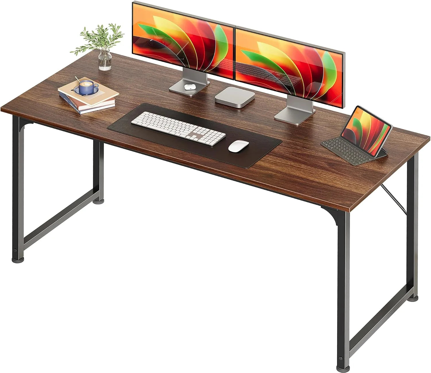 Discount Computer Desk, 55 Inch Home Office Desk - Image 24