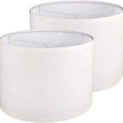 Alternative view of Discount Drum Lamp shades Set of 2