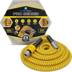Alternative view of Discount HydroTech Pro Series 100 ft Max Flow Garden Hose, 3/4 in Diameter, Patented Force Control Technology delivers 2x max