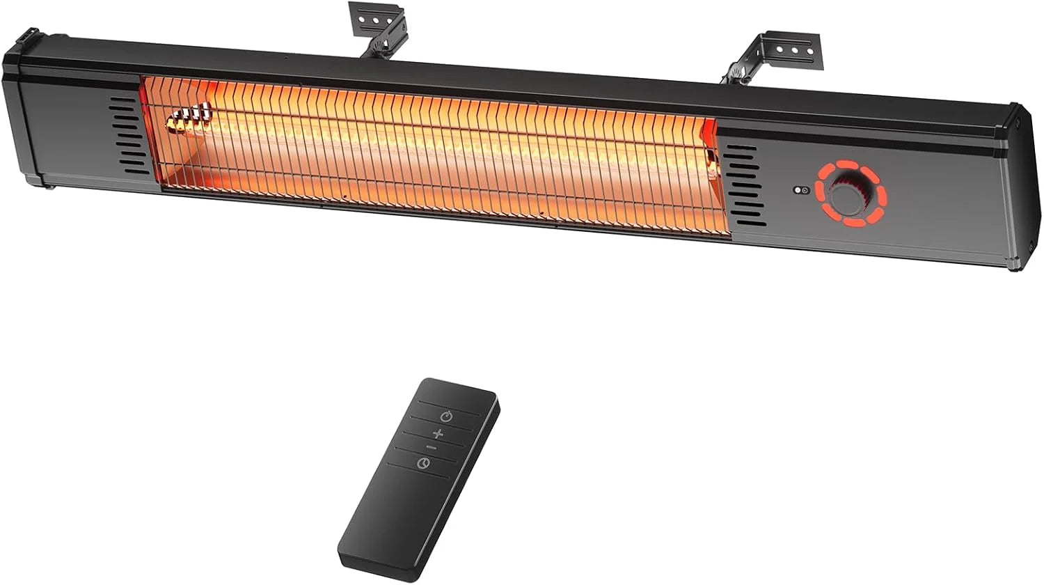 Discount Outdoor Heater for Patio 1500W, 8H Timer, Waterproof, Infrared Electric Wall-Mounted Patio Heater - Image 2