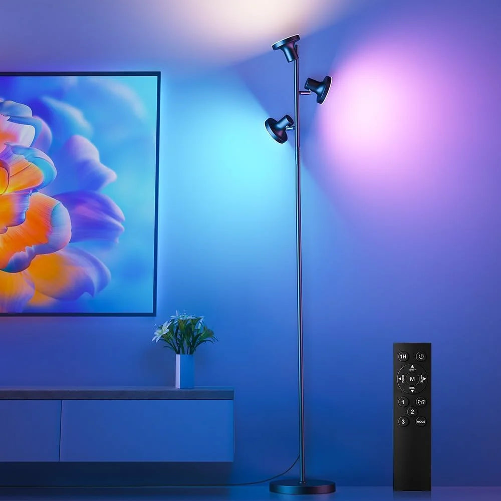Discount SIBRILLE 36W LED Tree Floor Lamp, Dimmable - Image 8