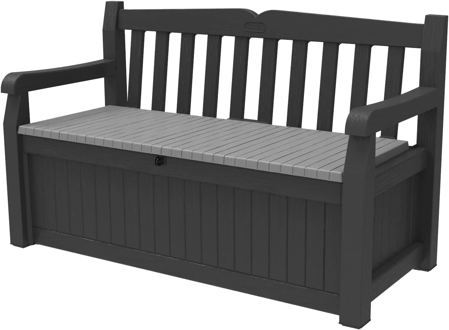 Discount Solana 70 Gal Outdoor Storage Bench for Patio and Pool Accessories - Image 2