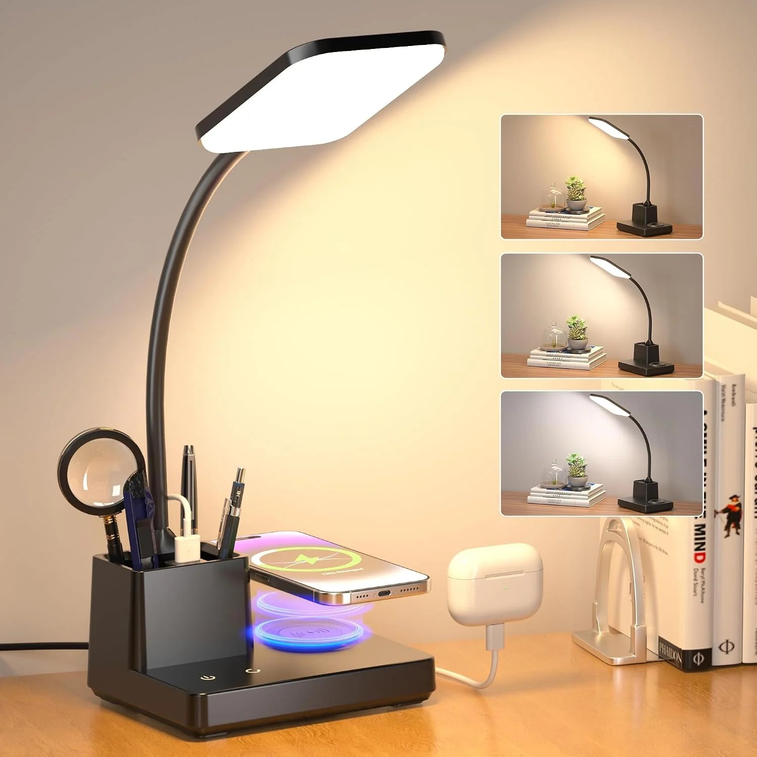 Discount Sailstar Desk Lamp, Dimmable, 3-Color Temperature, 800LM - Image 8