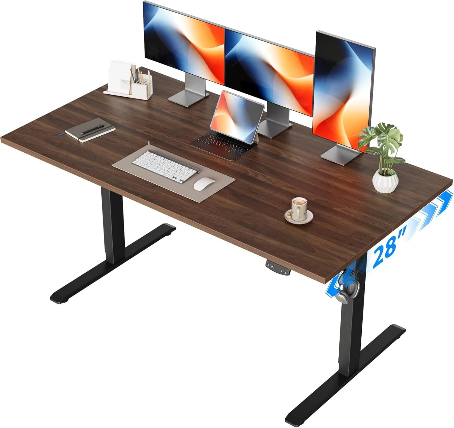 Discount Electric Standing Desk, 48 x 24 Inches Height Adjustable Desk - Image 34