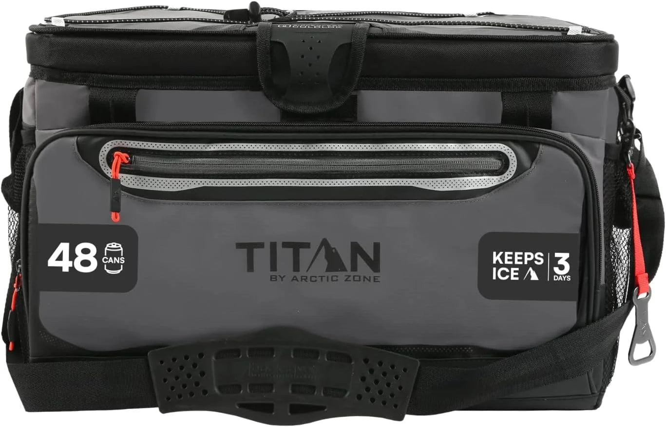 Discount Titan by Arctic Zone Deep Freeze Cooler " Zipperless Hardbody Cooler " Deep Freeze Insulation, HardBody Liner - Image 18