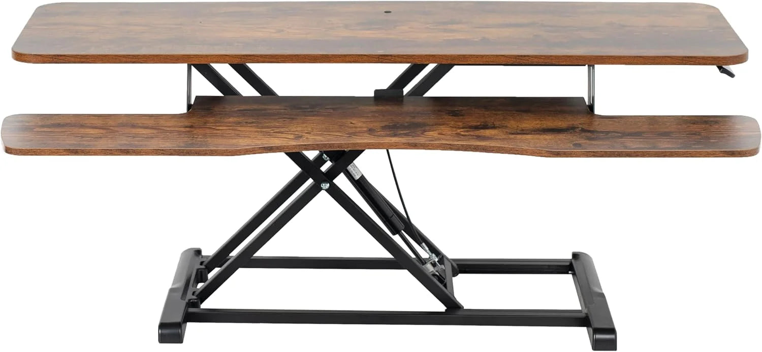 Discount 32 inch Desk Converter, K Series, Height Adjustable Sit to Stand Riser, DESK-V000K - Image 18