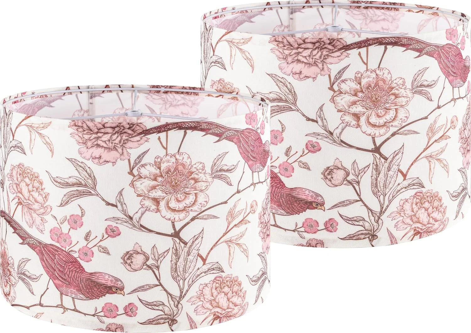Discount GO&SO Lamp Shades Set of 2, Modern Lamp Shades For Table Lamps Replacement - Image 8