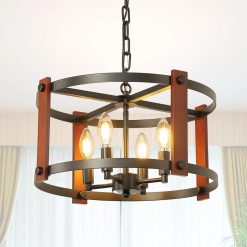 Discount Farmhouse Chandelier, Modern Hanging Pendant Lighting