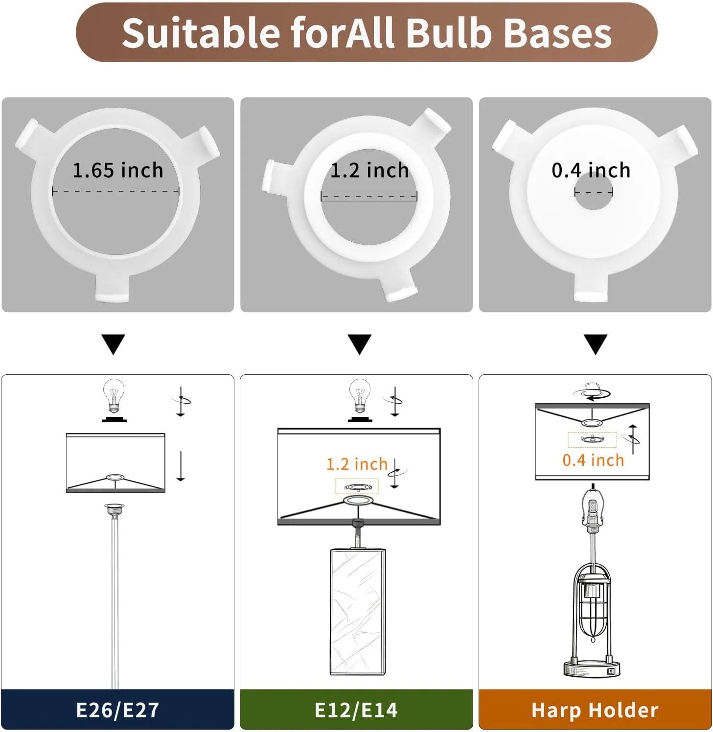 Discount Large Drum Lamp Shades Set of 2 16 Top x 16 Bottom x 10 High - Image 7