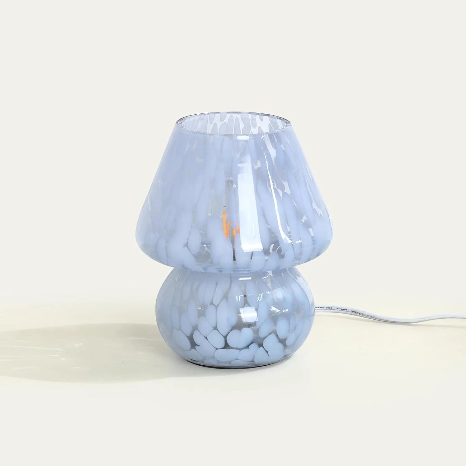 Discount ONEWISH Mushroom Lamp Small Vintage Table Lamp for Bedroom Nightstand, Dimmable - Image 8