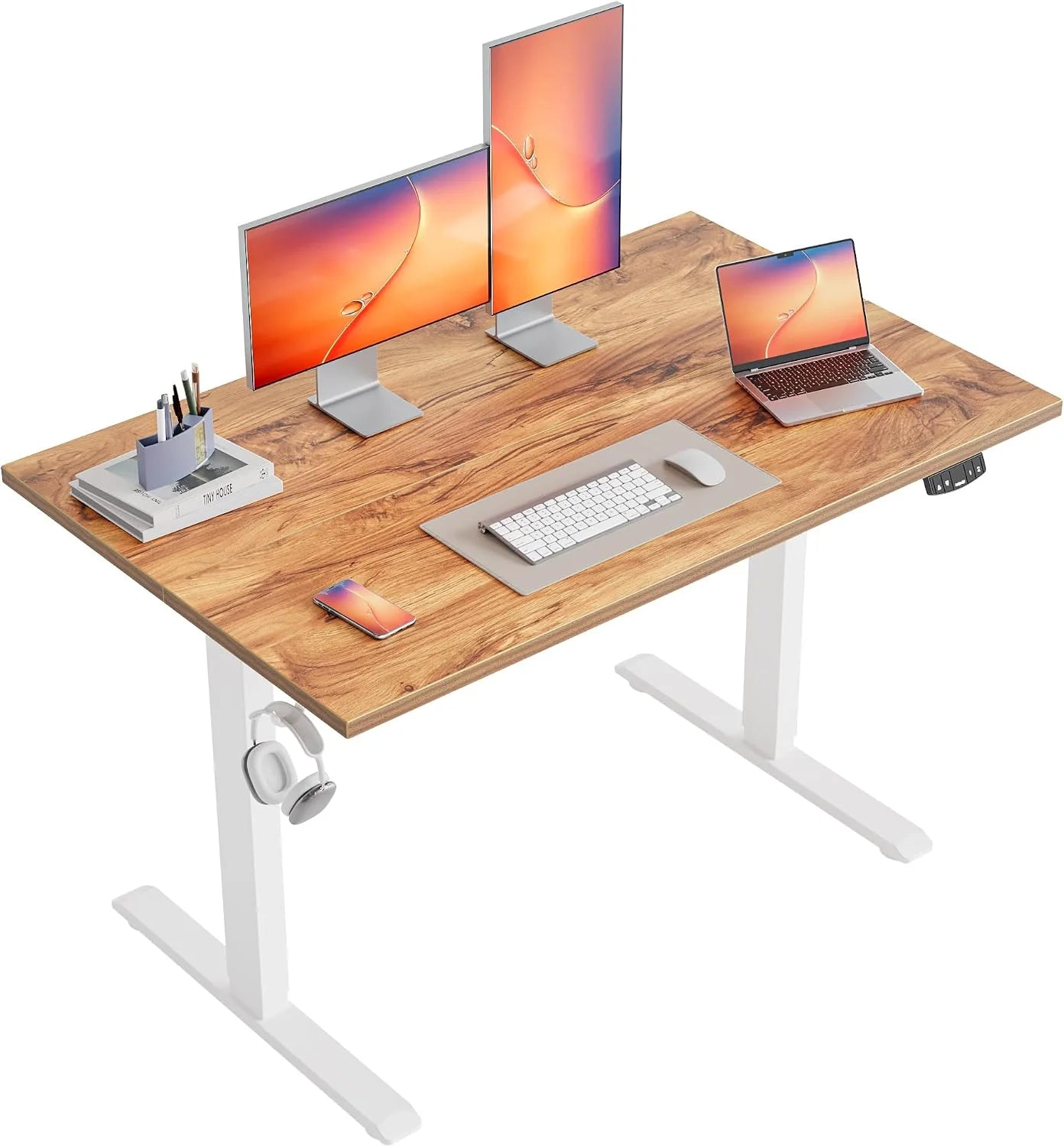 Discount Electric Standing Desk, 48 x 24 Inches Height Adjustable Desk - Image 22