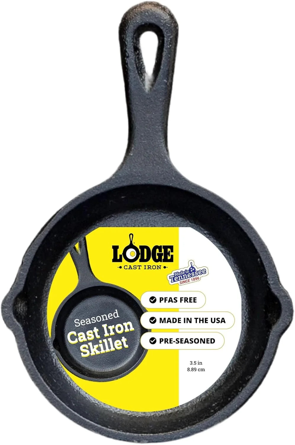Discount Seasoned Cast Iron Skillet Set 8, 10.25 & 12 Inches - Image 10