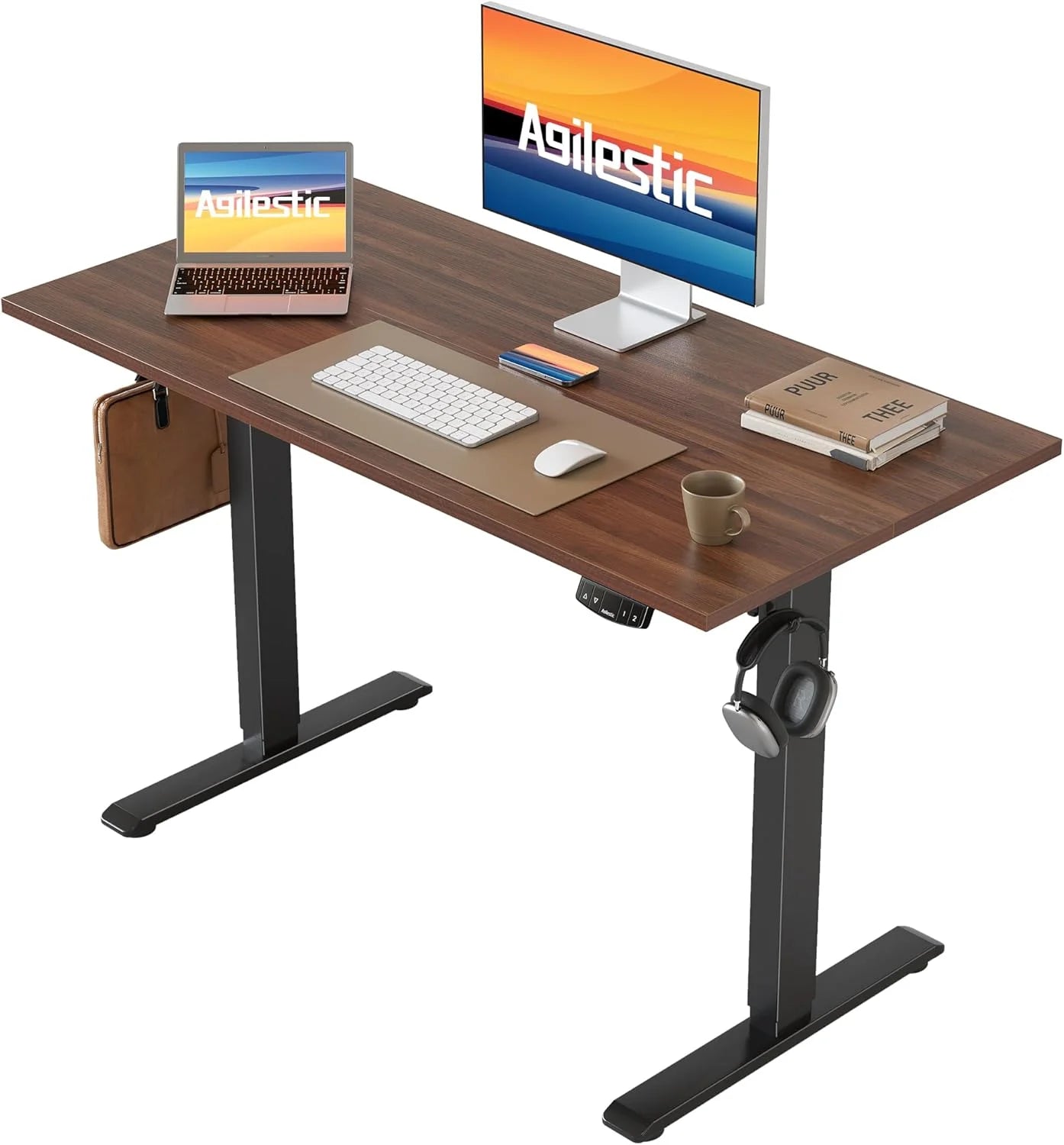 Discount Electric Standing Desk, 48 x 24 Inches Height Adjustable Desk - Image 18