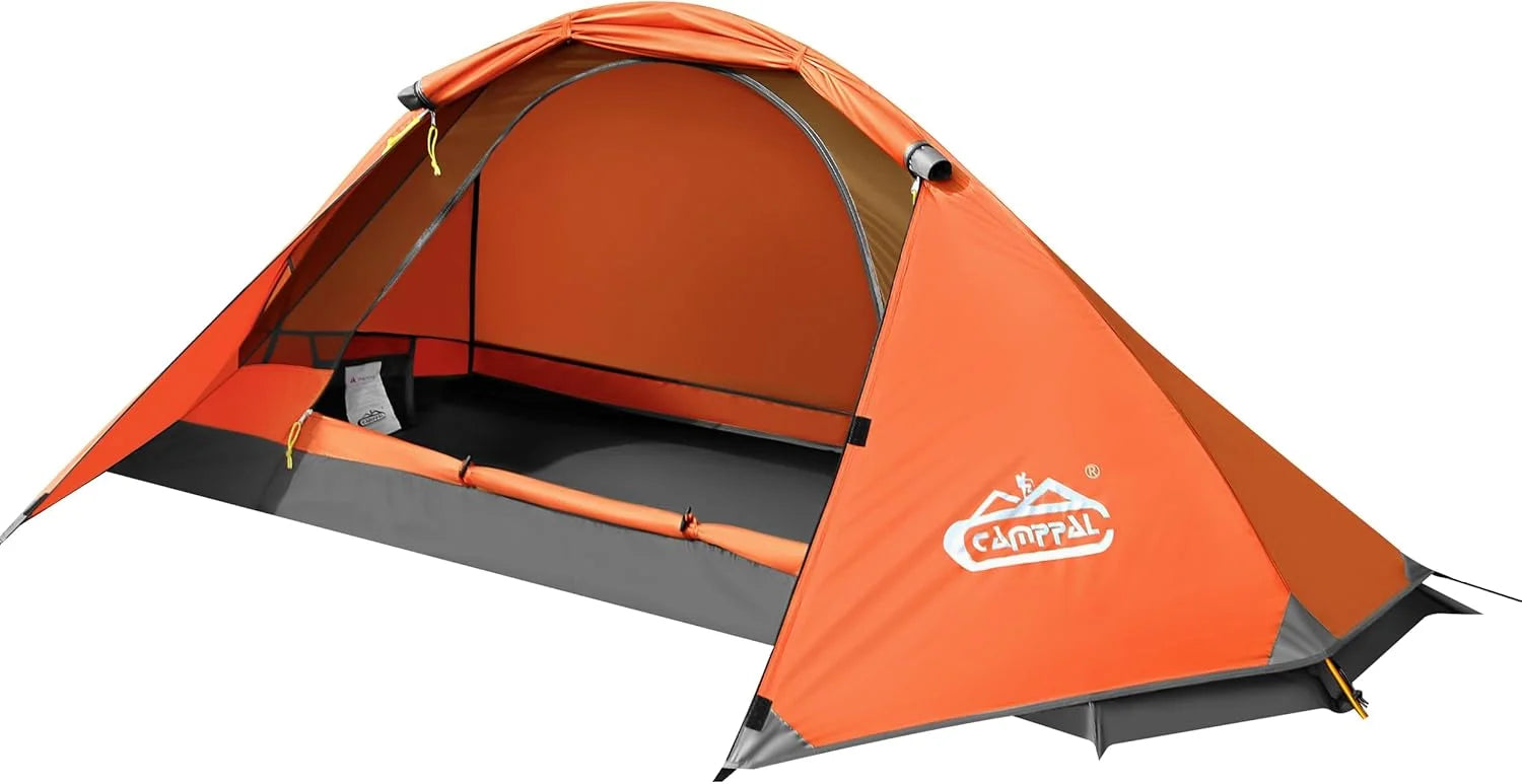 Discount 1 Person Tent for Camping Hiking Mountain Hunting Backpacking Tents 4 Season Resistance to Windproof Rainproof - Image 2