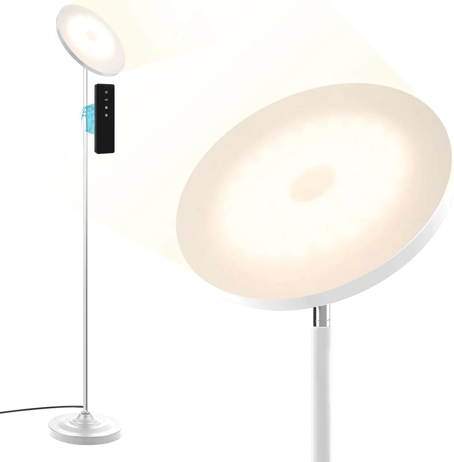 Discount Upgraded Floor Lamp, Remote Control, 2600LM - Image 5