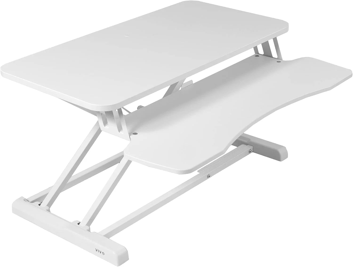 Discount 32 inch Desk Converter, K Series, Height Adjustable Sit to Stand Riser, DESK-V000K - Image 14