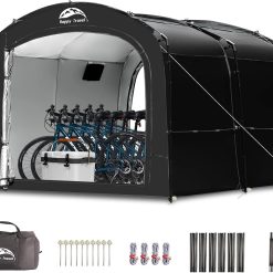 Discount Travel Bike Storage Shed Tent, Waterproof Portable Bicycle Cover Shed